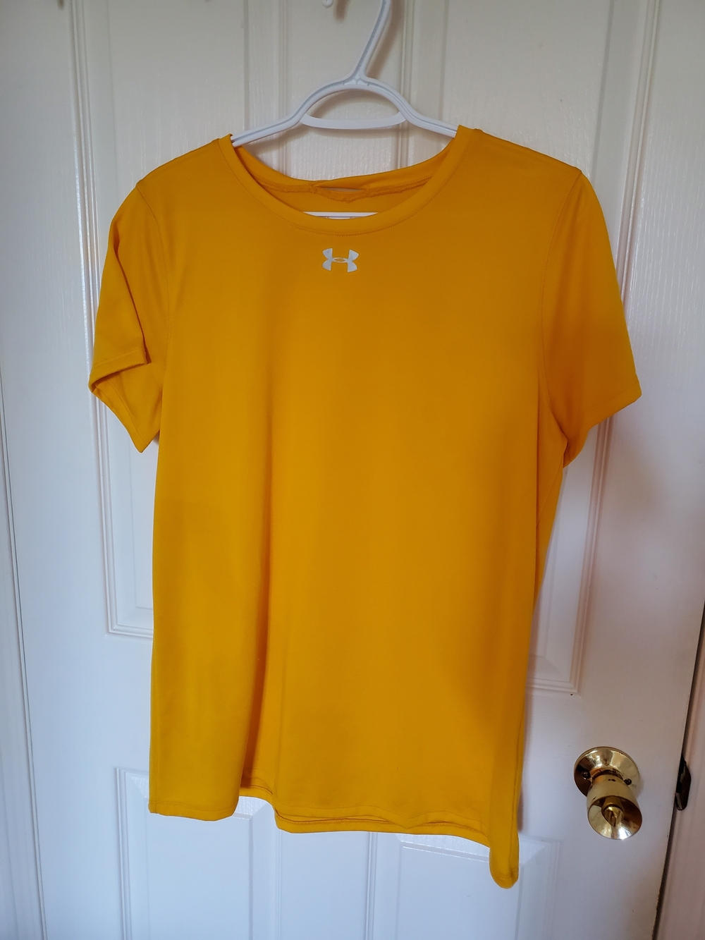 Under Armour Women's Bright Yellow Short Sleeve Performance Tee